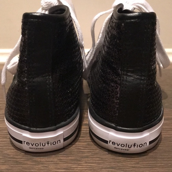 Revolution Dancewear Sparkle High Top Sneaker - Picture 4 of 5